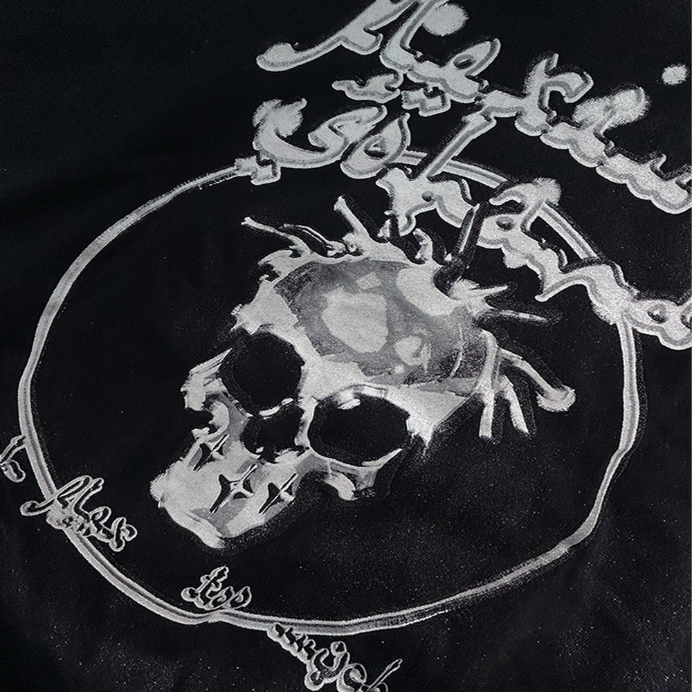 MAFIA Skull Zip Up Hoodie