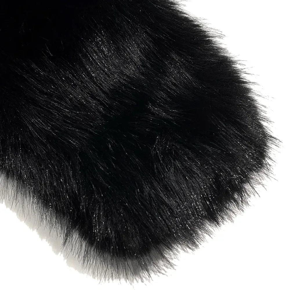 LAST NEST(ラストネスト)商品ページ - Fur Jacket - Black - VENTURER