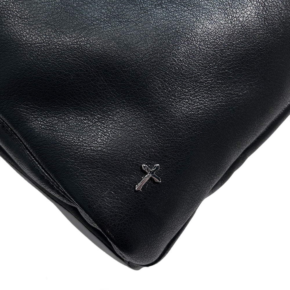 Grouture Faux Leather Padded Vest