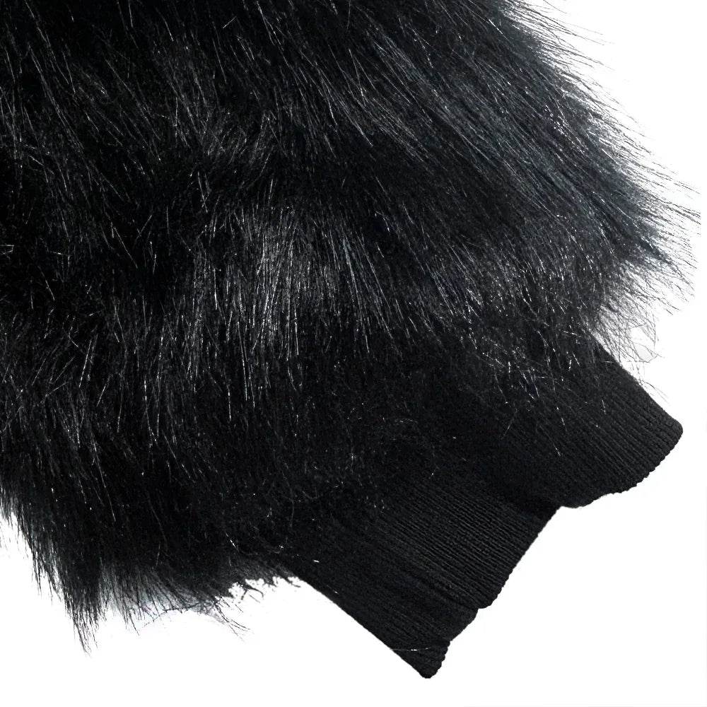 LAST NEST(ラストネスト)商品ページ - Reversible Fur Hoodie - Black
