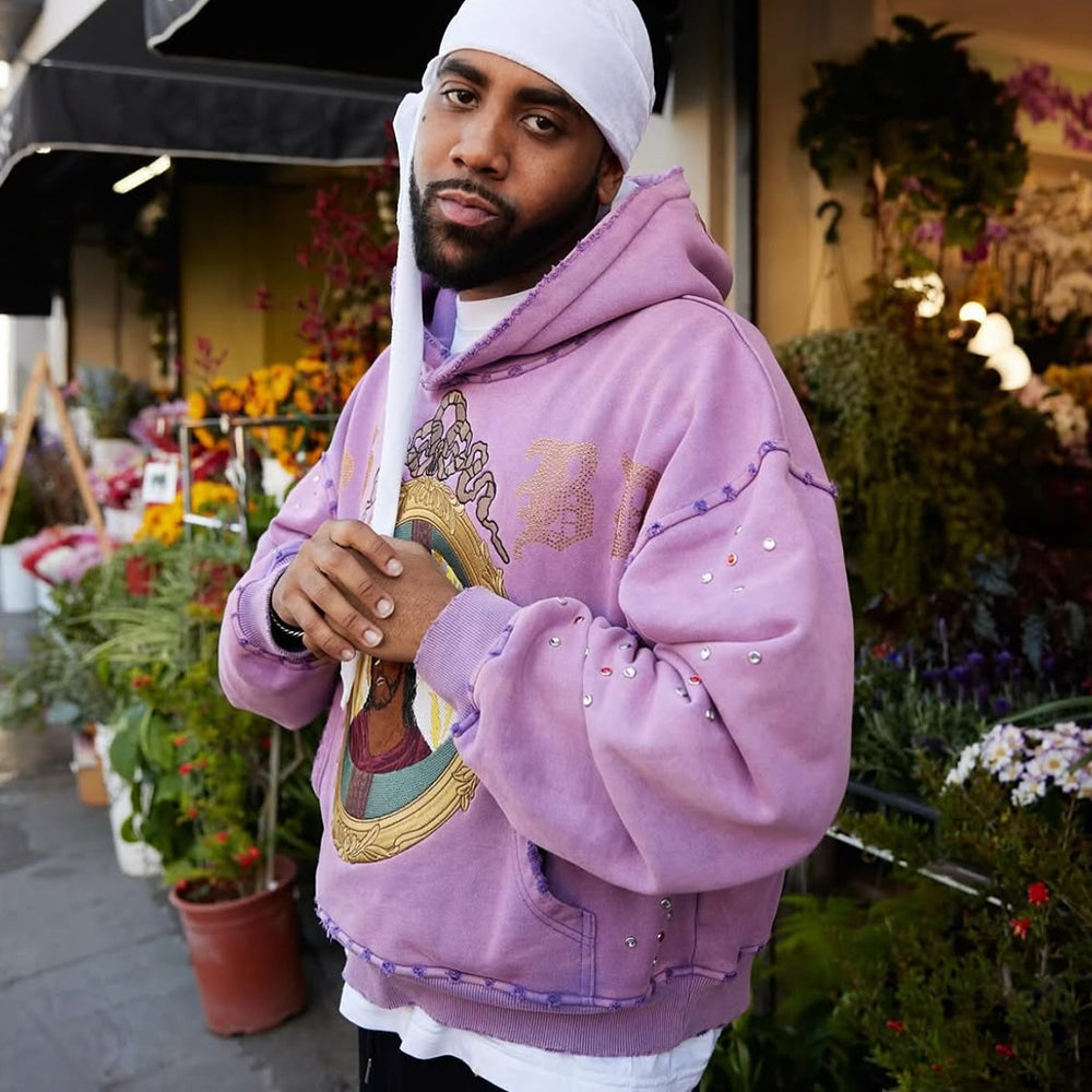 Cristo Portrait Pullover Hoodie