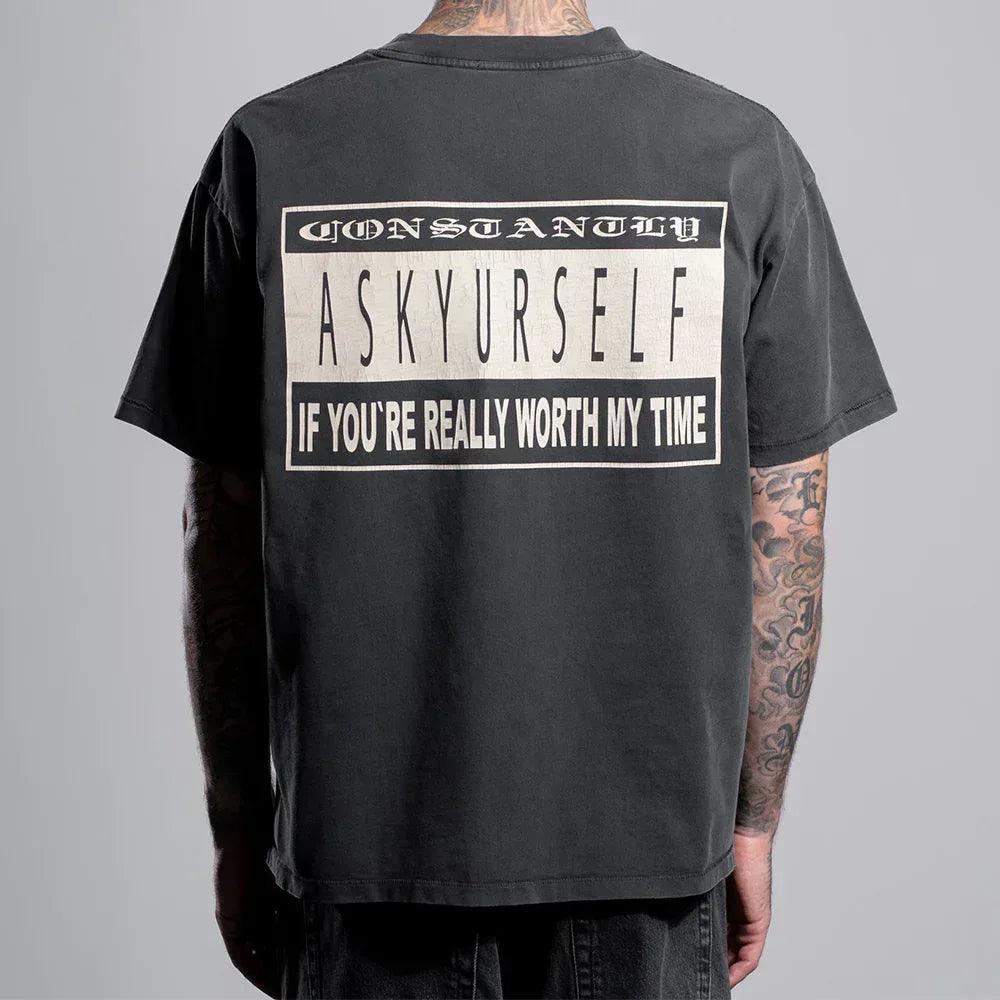 ASKYURSELF (アスクユアセルフ)商品ページ - Advisory Tee - Vintage