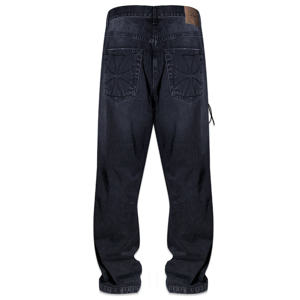 Cross Pocket Phrase Denim