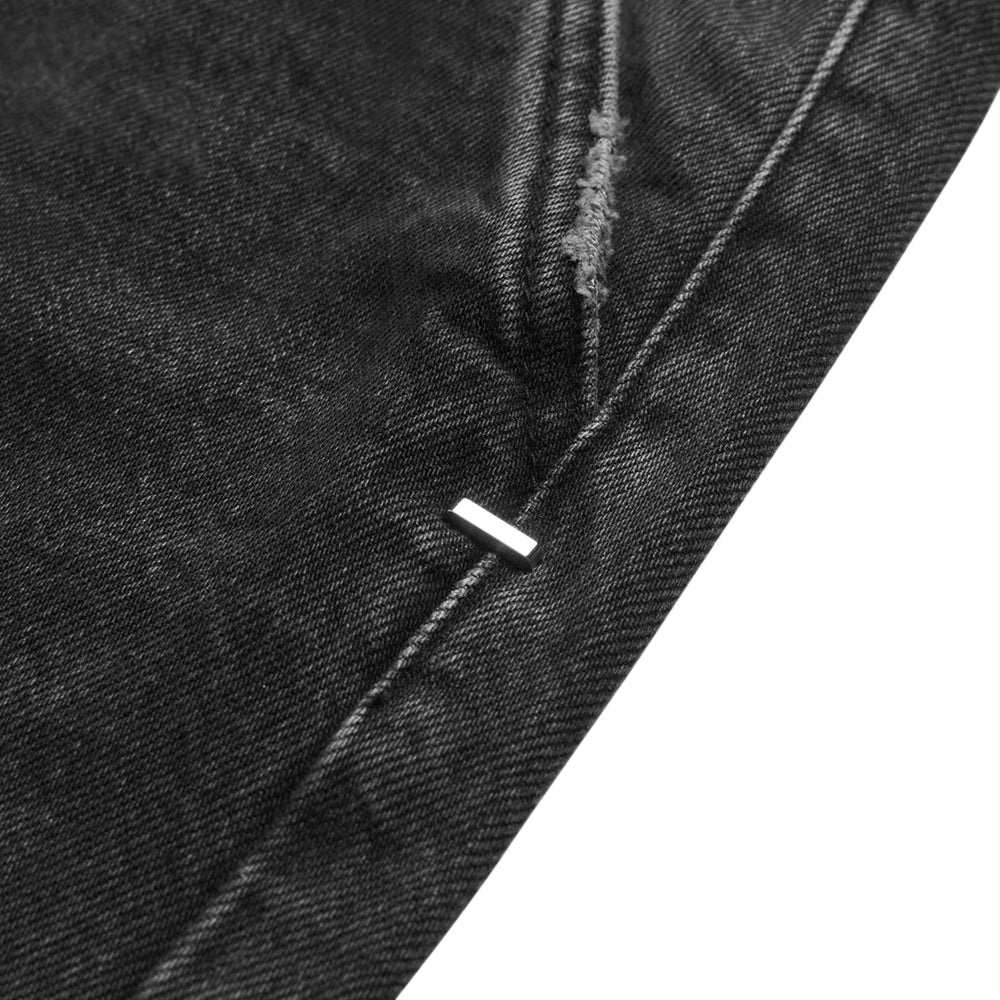 Cross Pocket Phrase Denim