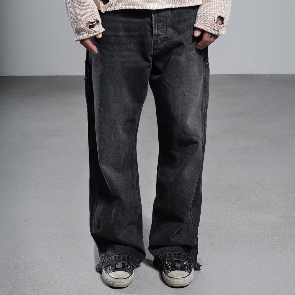 Phrase Work Zip Denim