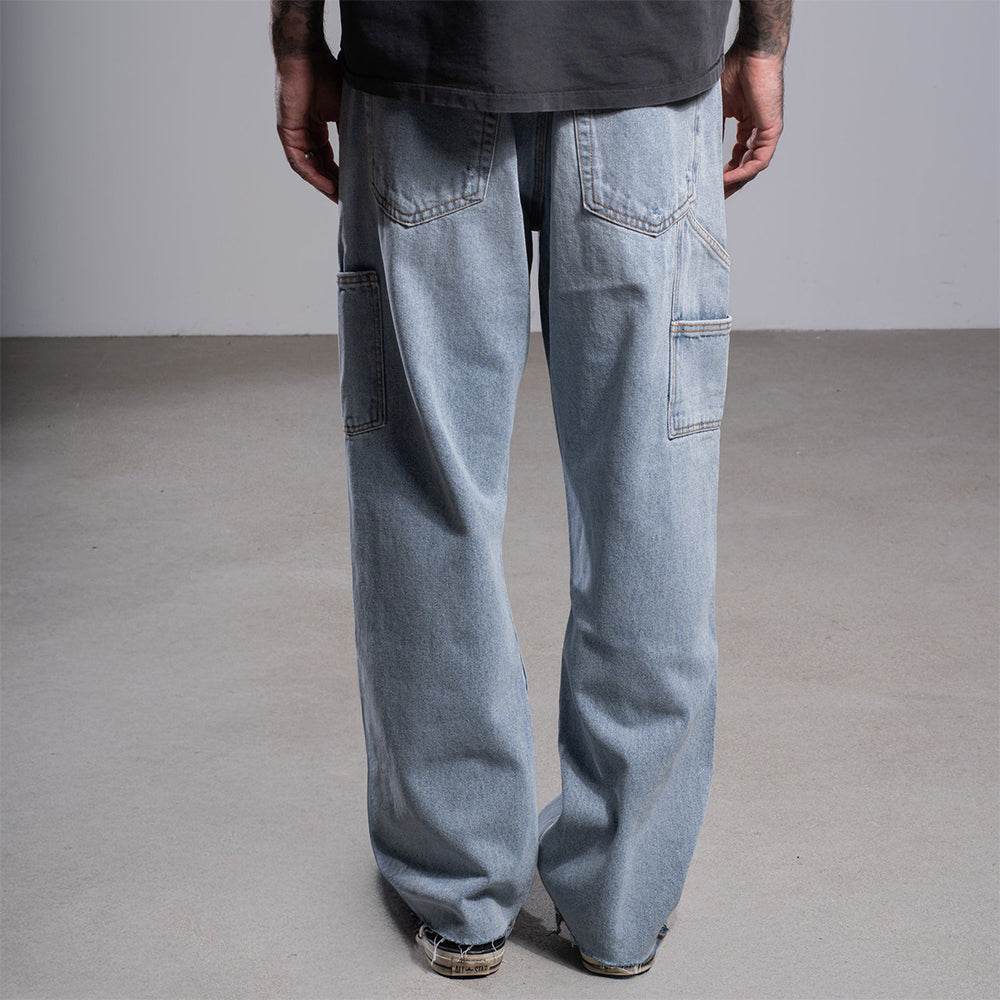 Phrase Work Zip Denim