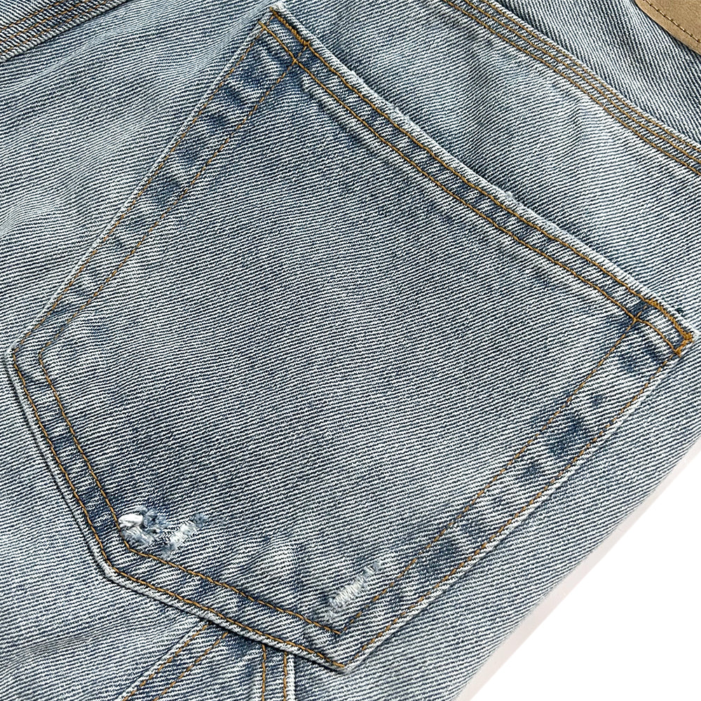 Phrase Work Zip Denim