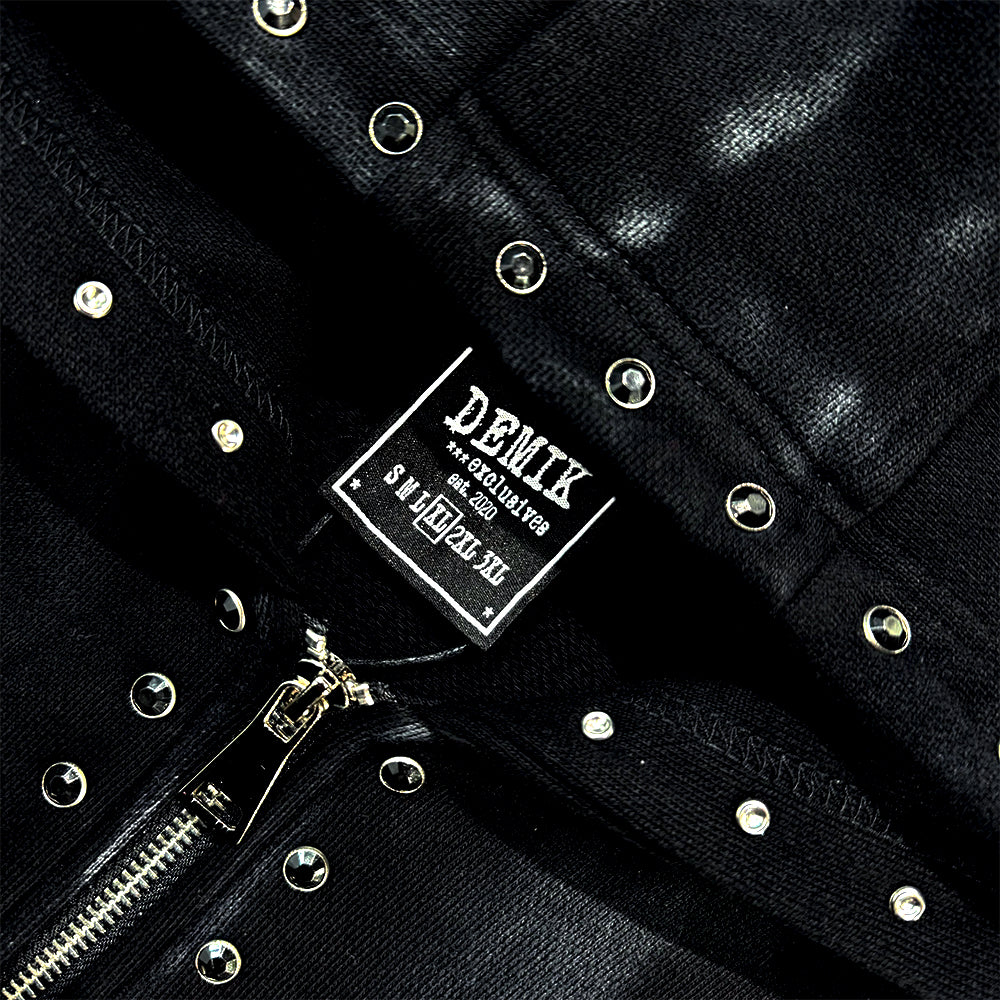 Black Diamond Triple Zip Hoodie