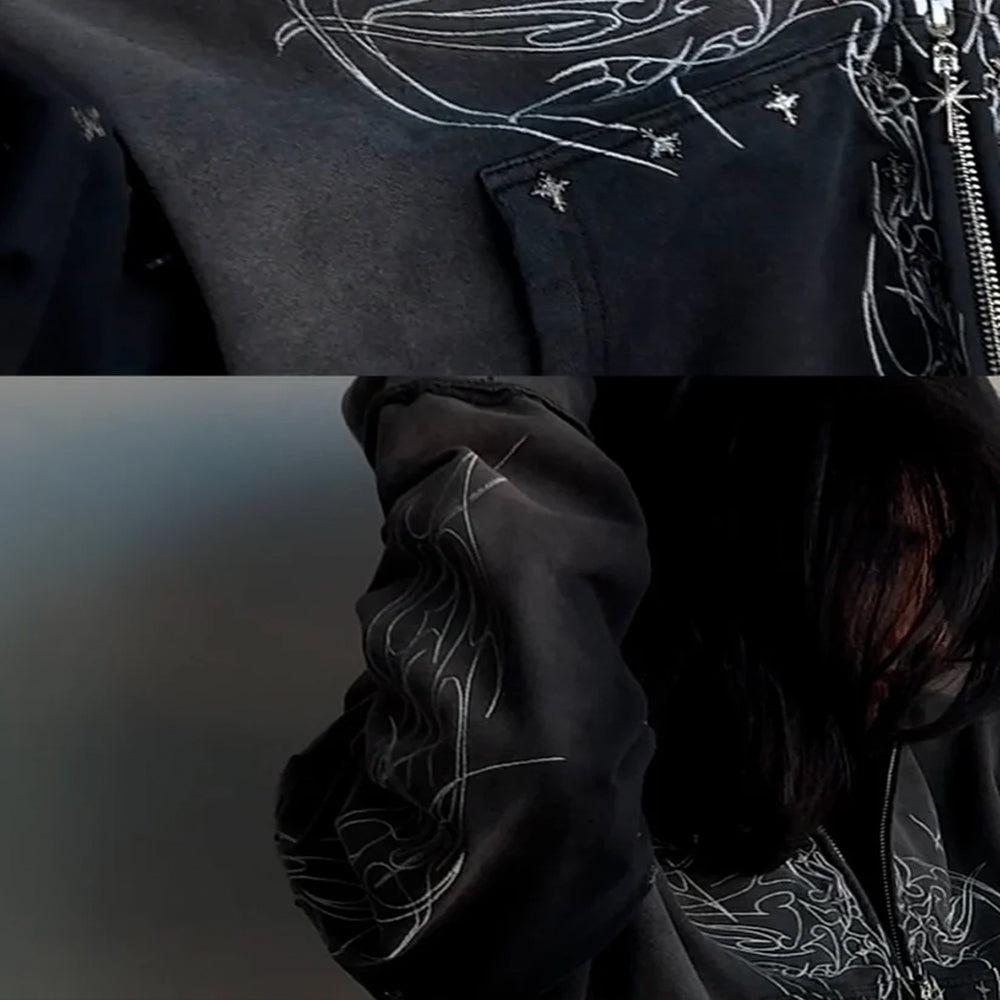 Earthangl Zip Up Hoodie