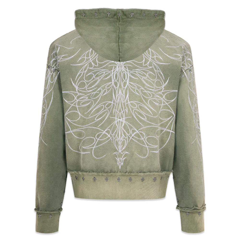 Earthangl Zip Up Hoodie