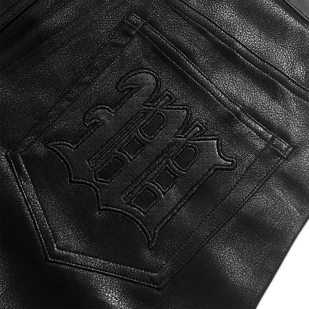 Faux Leather Casper Pants