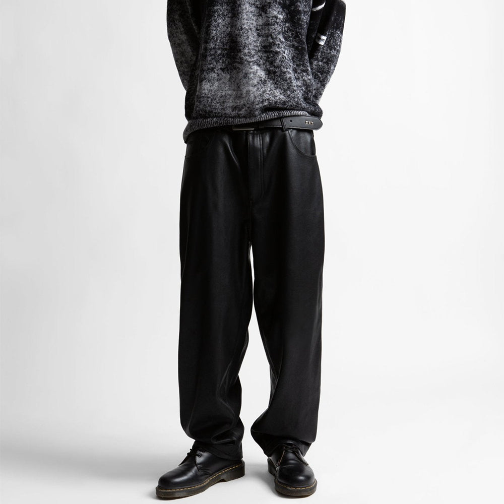Faux Leather Casper Pants