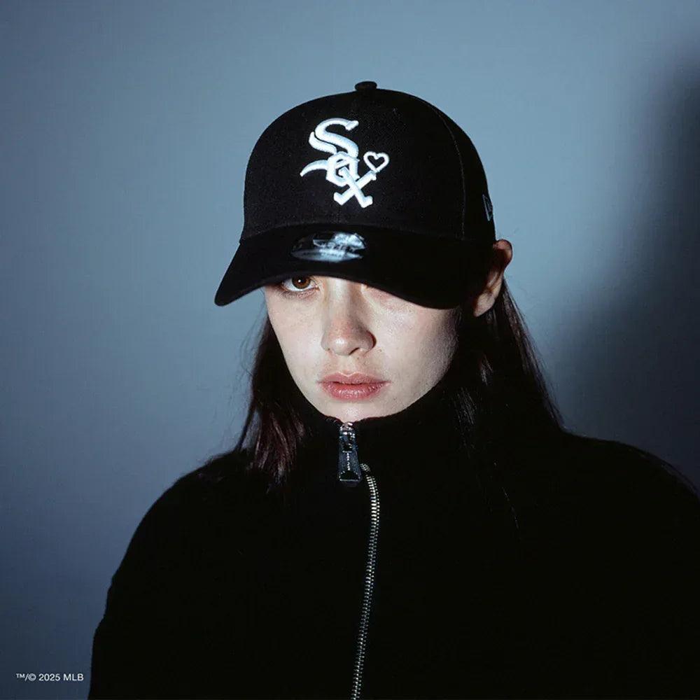 BASICKS(ベイシックス)商品ページ - Newera White Sox Cap - Black