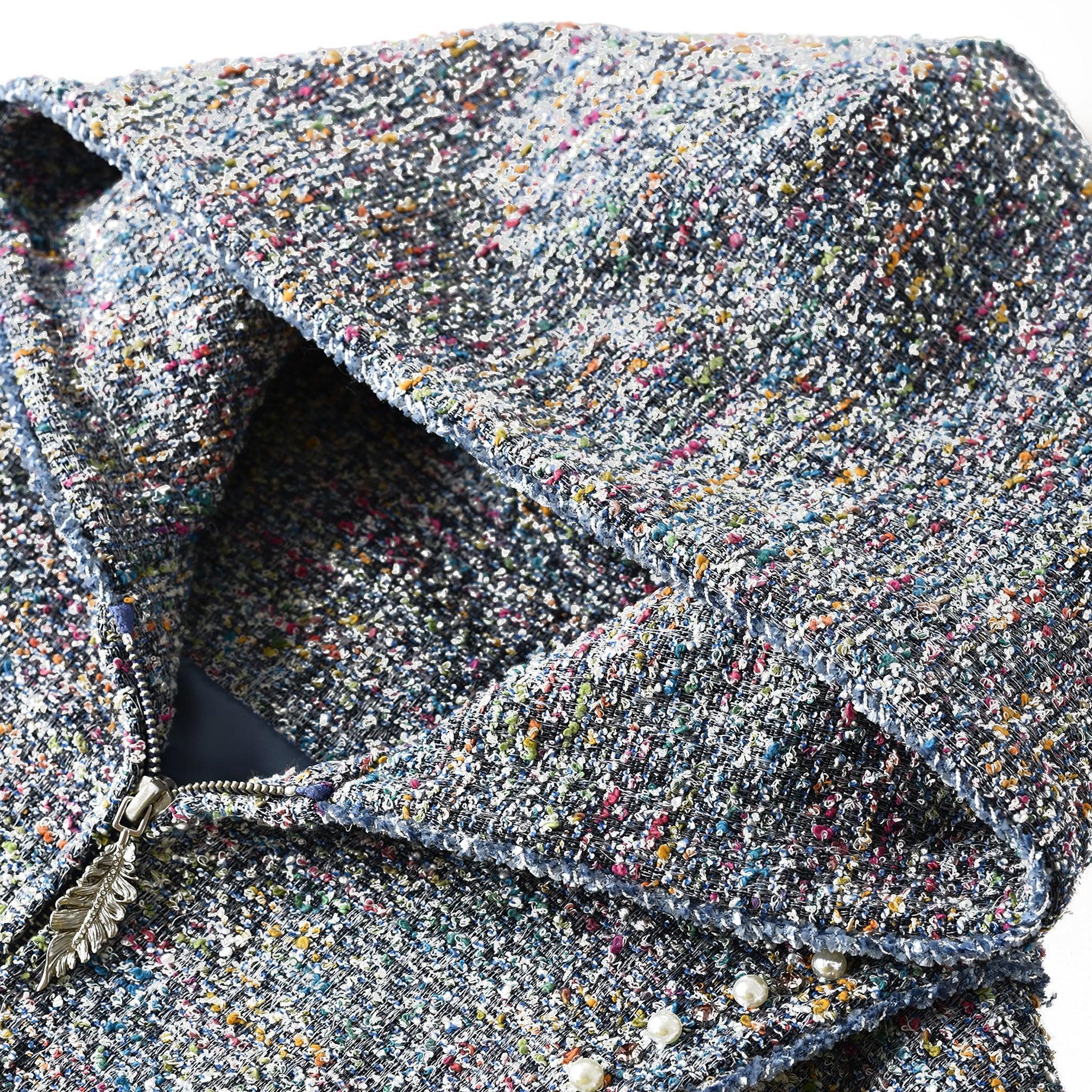 Pearl Tweed Hooded Jacket - BIRTH OF ROYAL CHILD - VENTURER