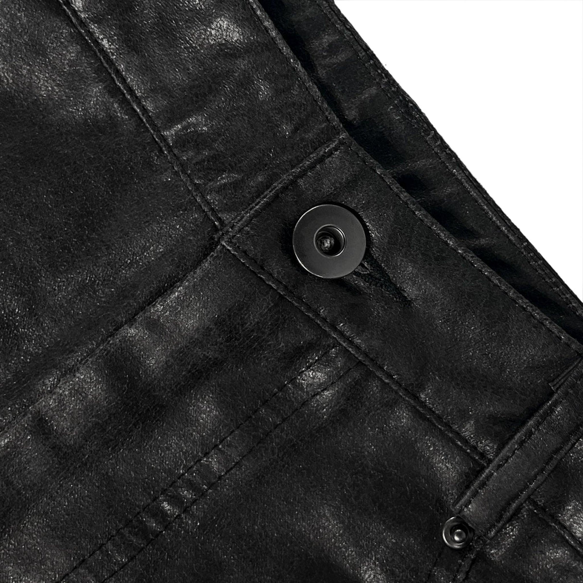 Leather Washed Pants