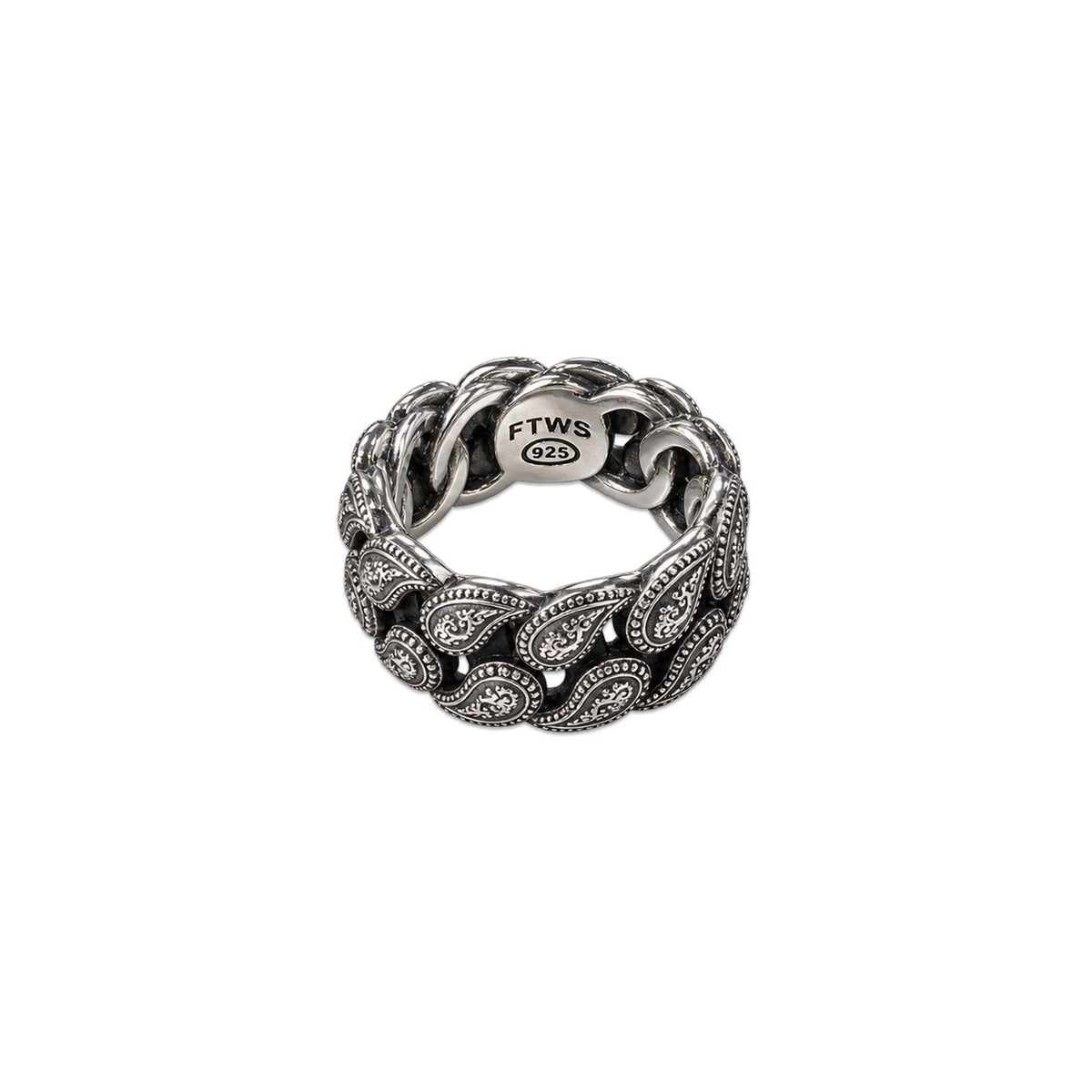 Paisley Cuban Ring