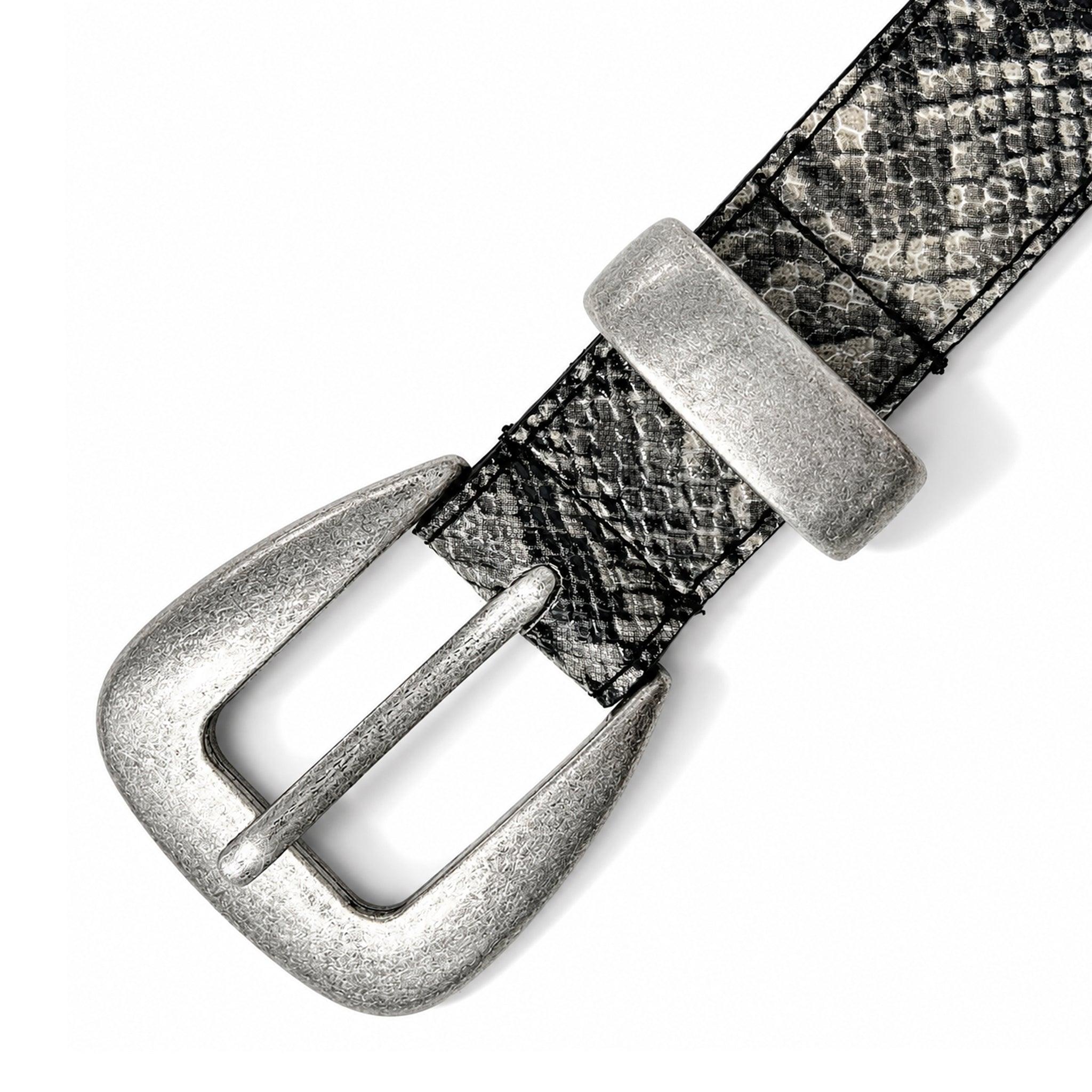 AX Light Snake Texture Belt
