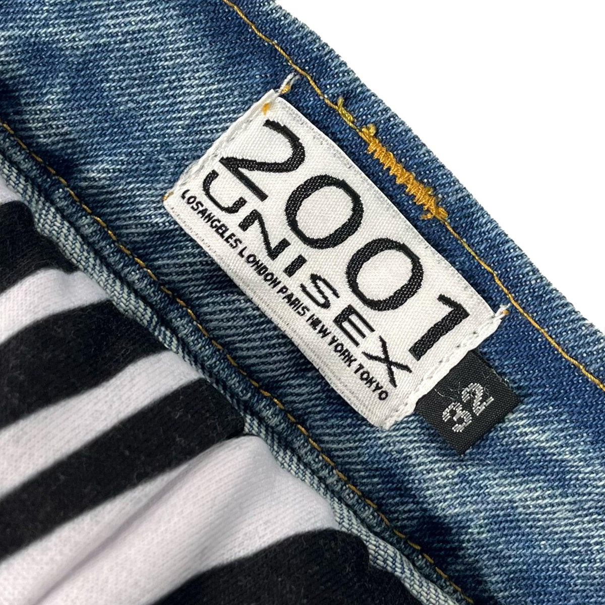 Triple Stack Zebra Jeans