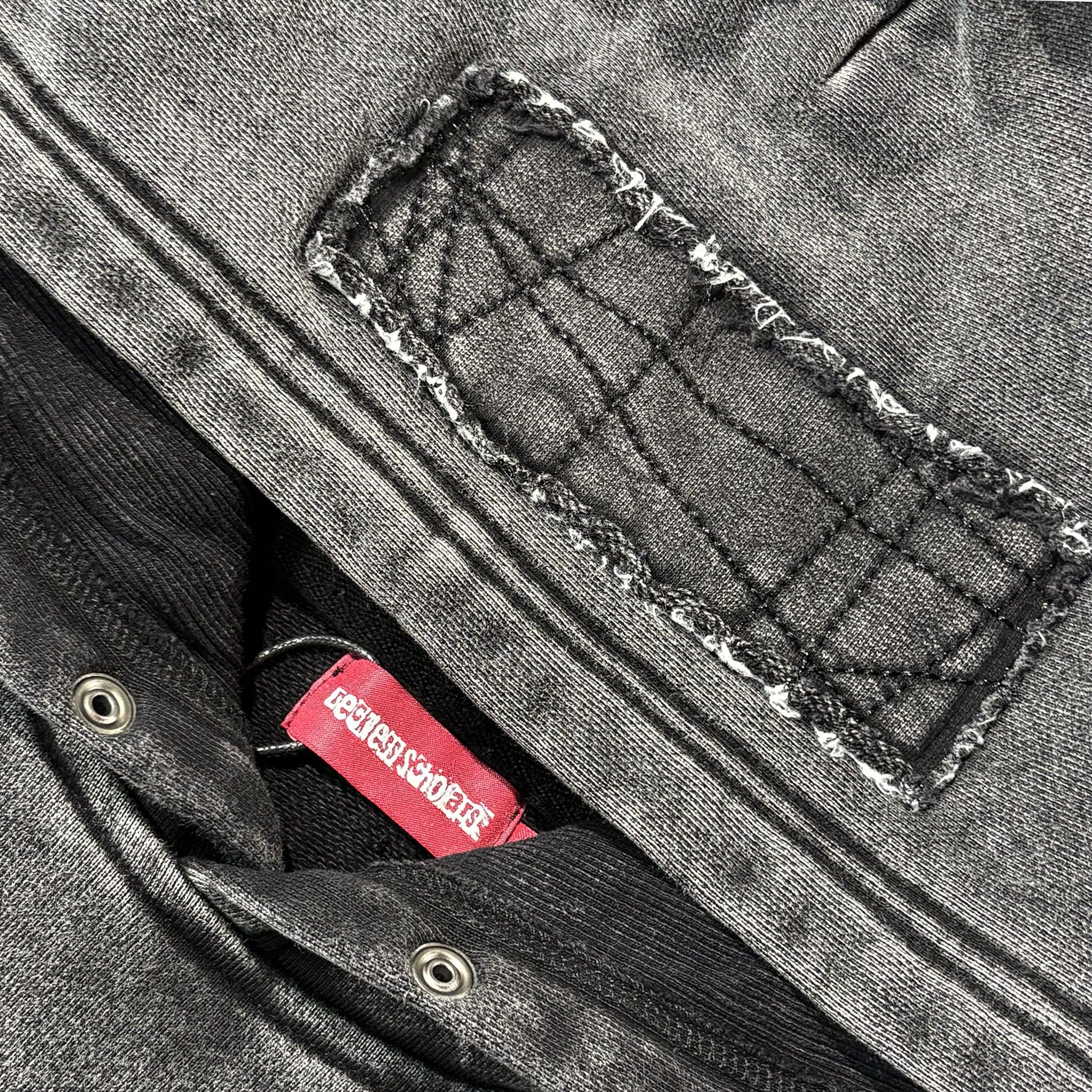 WOD Stonewash Patch Hoodie - RECKLESS SCHOLARS - VENTURER