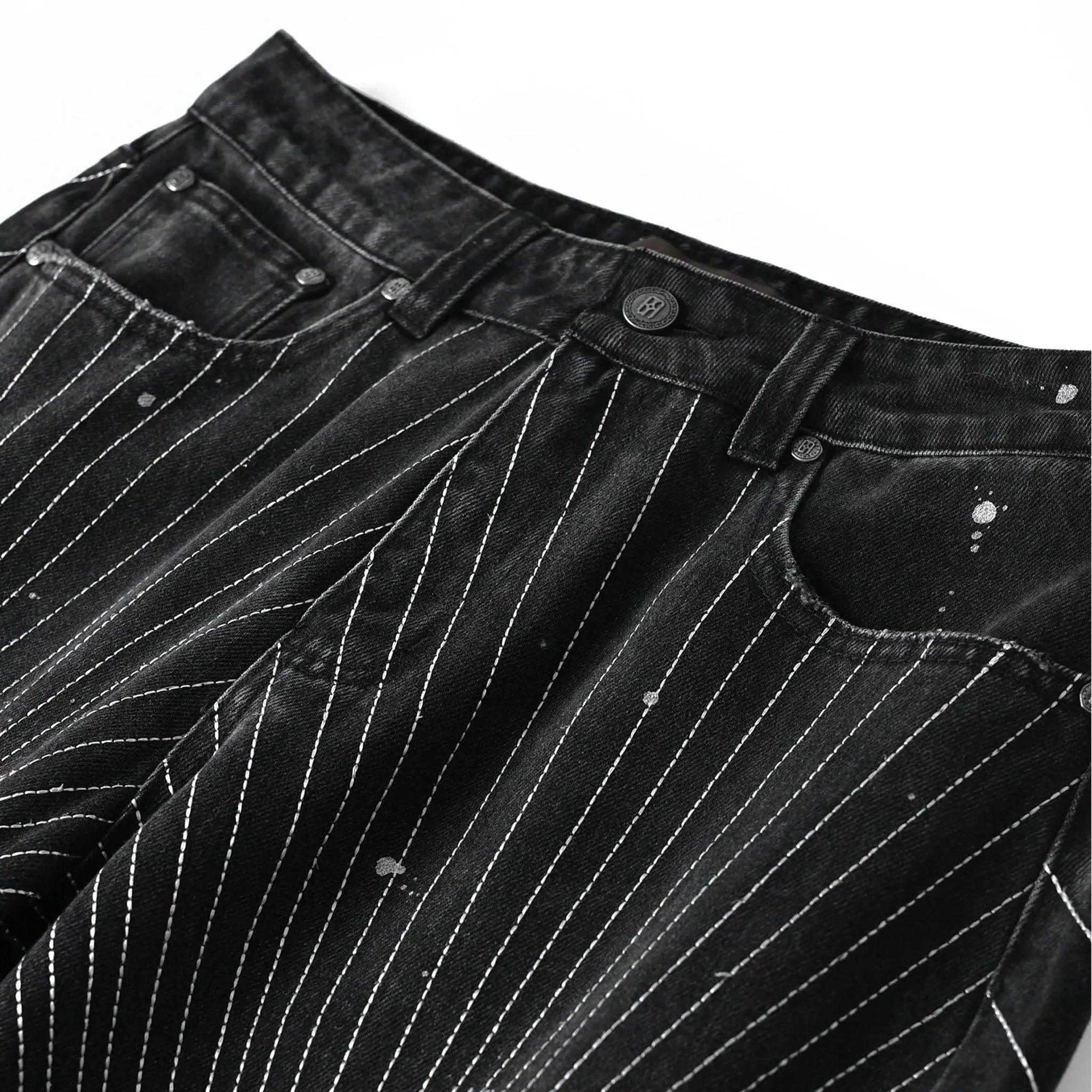 Radiant Beam Denim Pants - BIRTH OF ROYAL CHILD - VENTURER