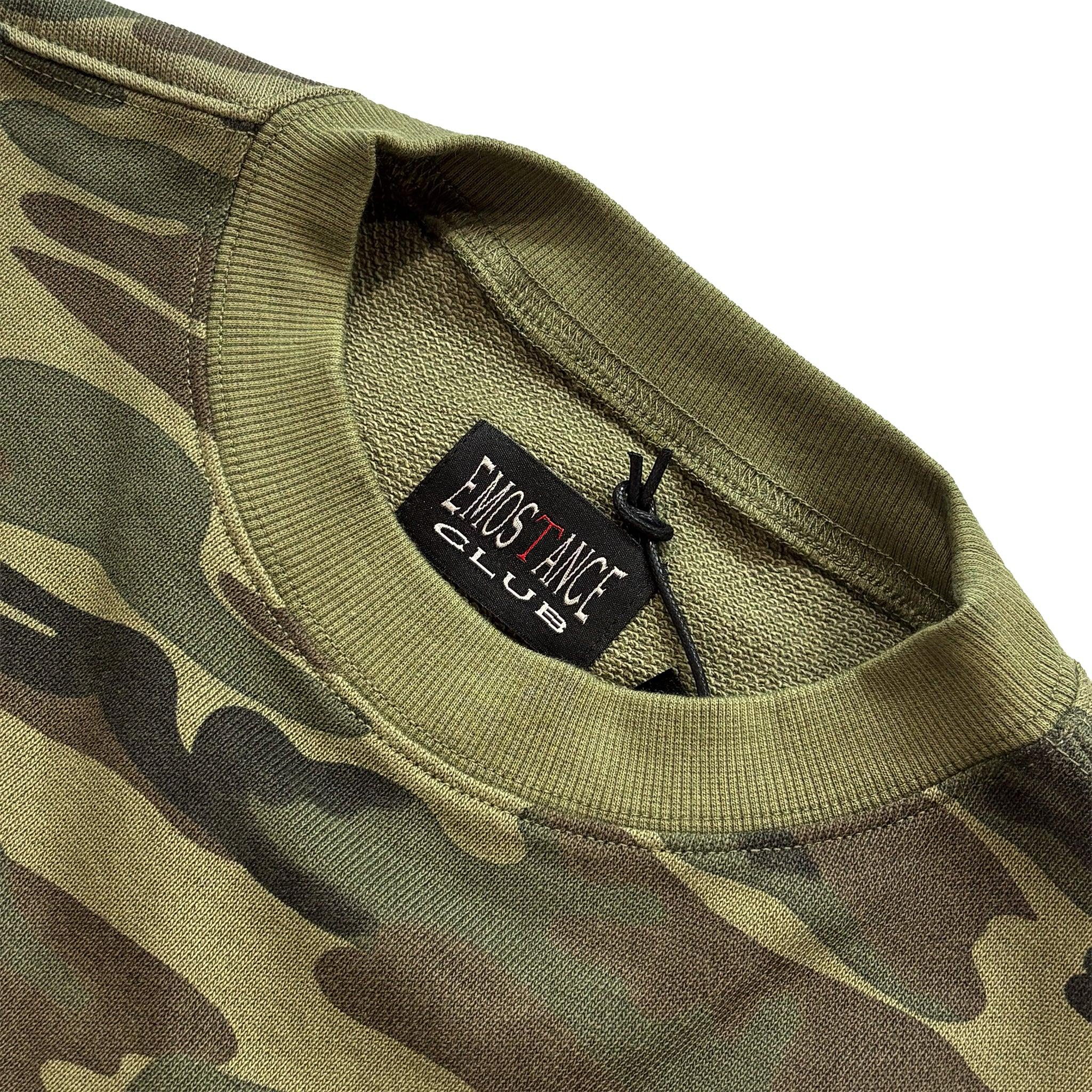 Camouflage Crew Neck Sleeve - EMOstanceclub - VENTURER