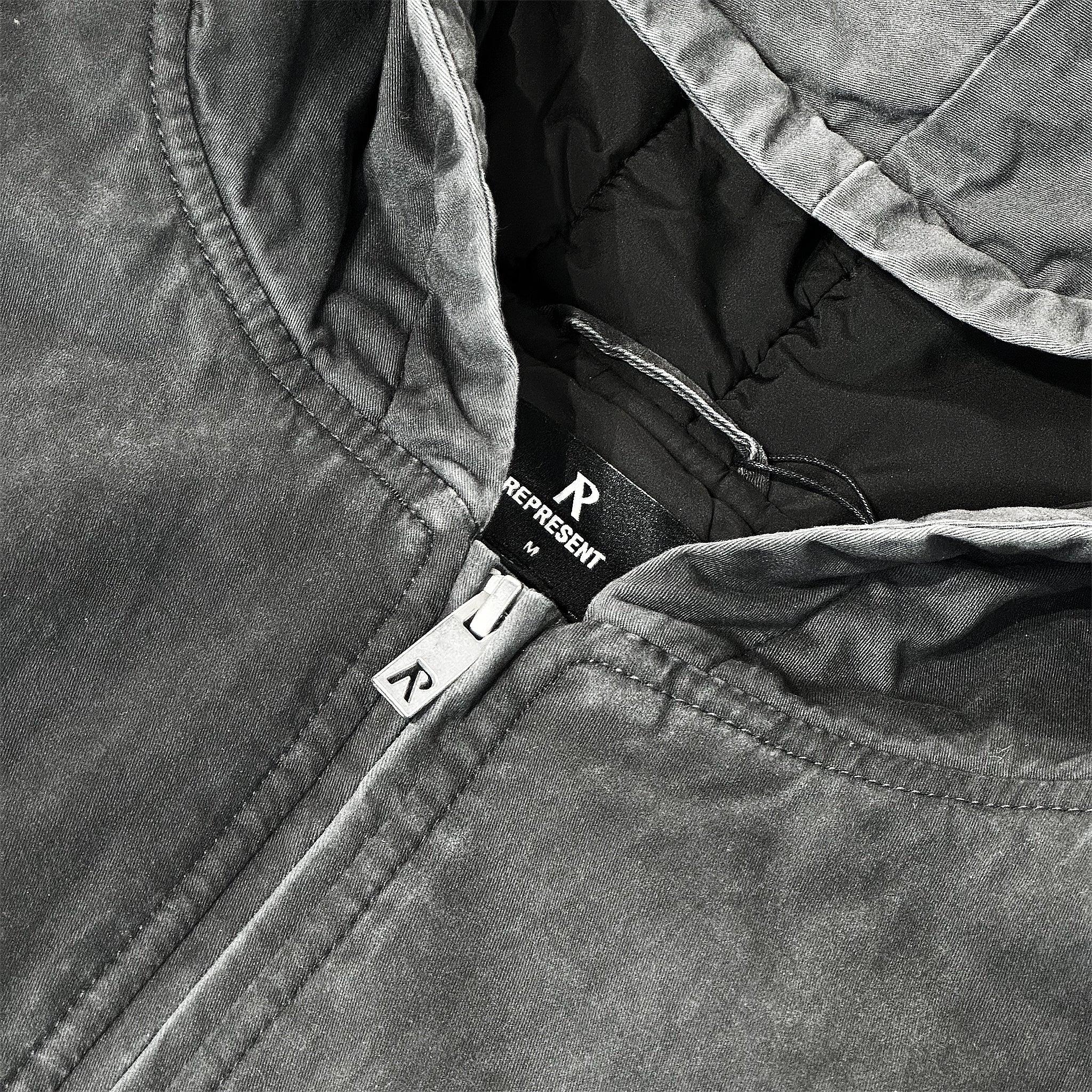 Washed Hooded Bomber
