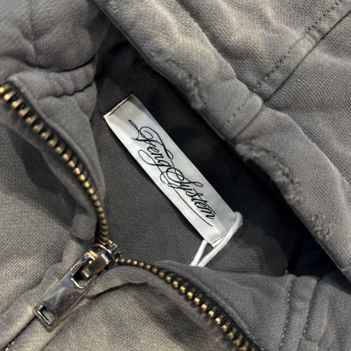 Door Knocker Art Zip Hoodie