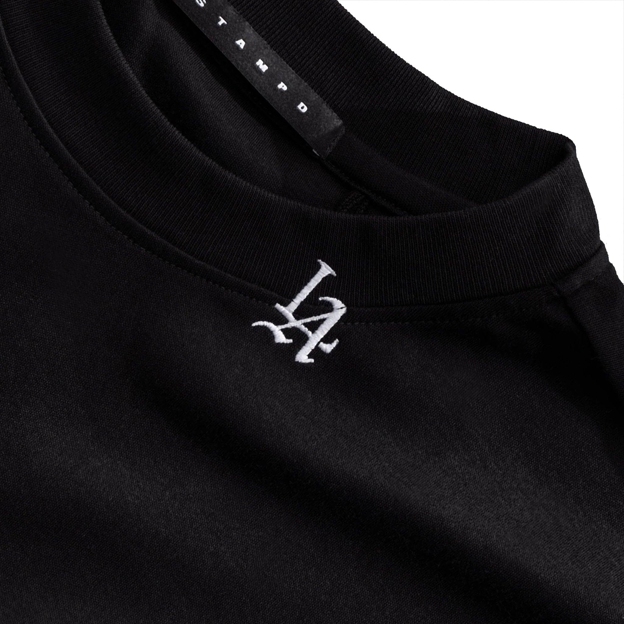LA 001 Micro Embroidered Relaxed Tee