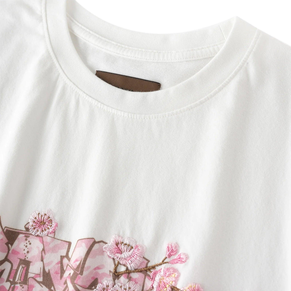 Sakura Embroidered Tee