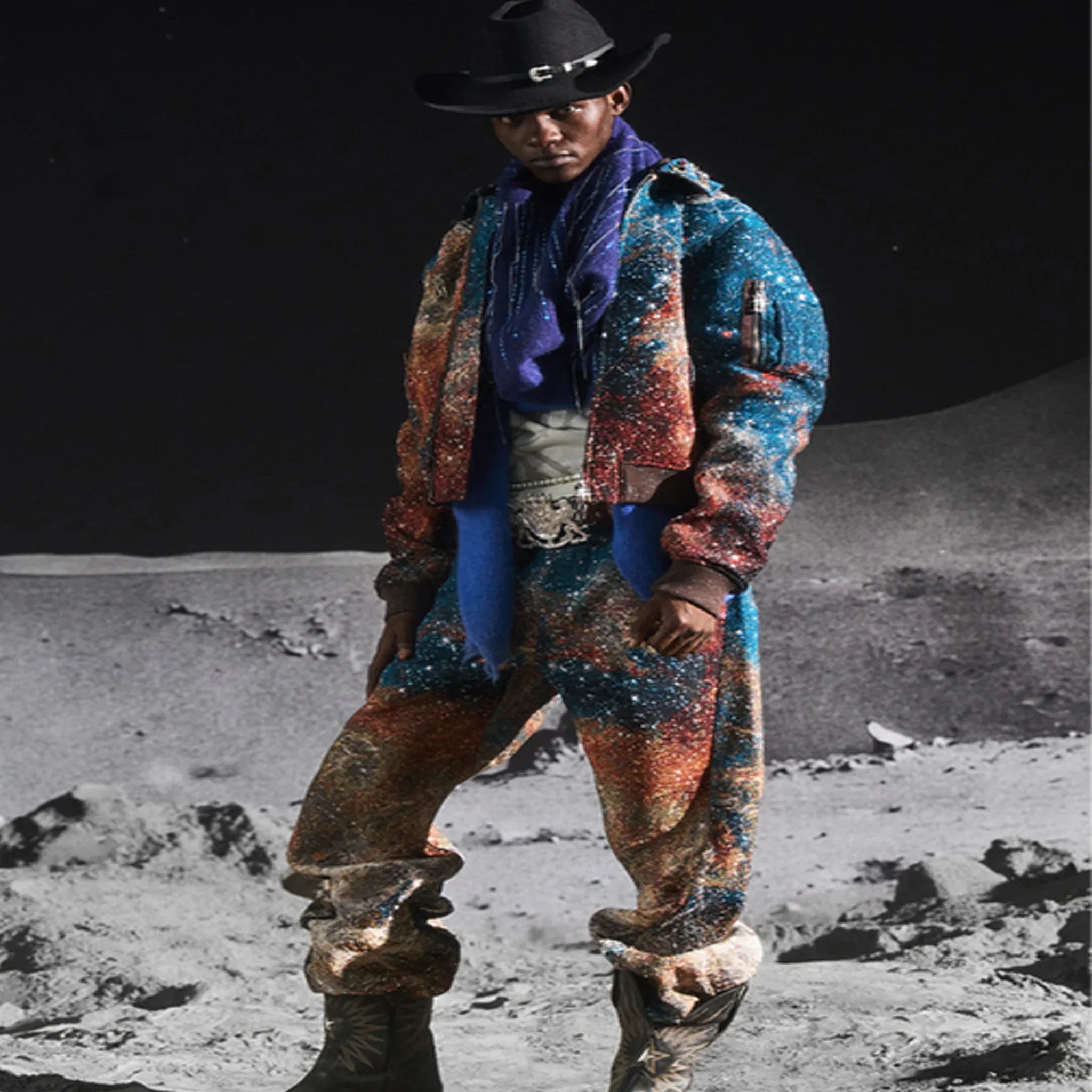 Falling Star Chain Knit Sweater - BIRTH OF ROYAL CHILD - VENTURER