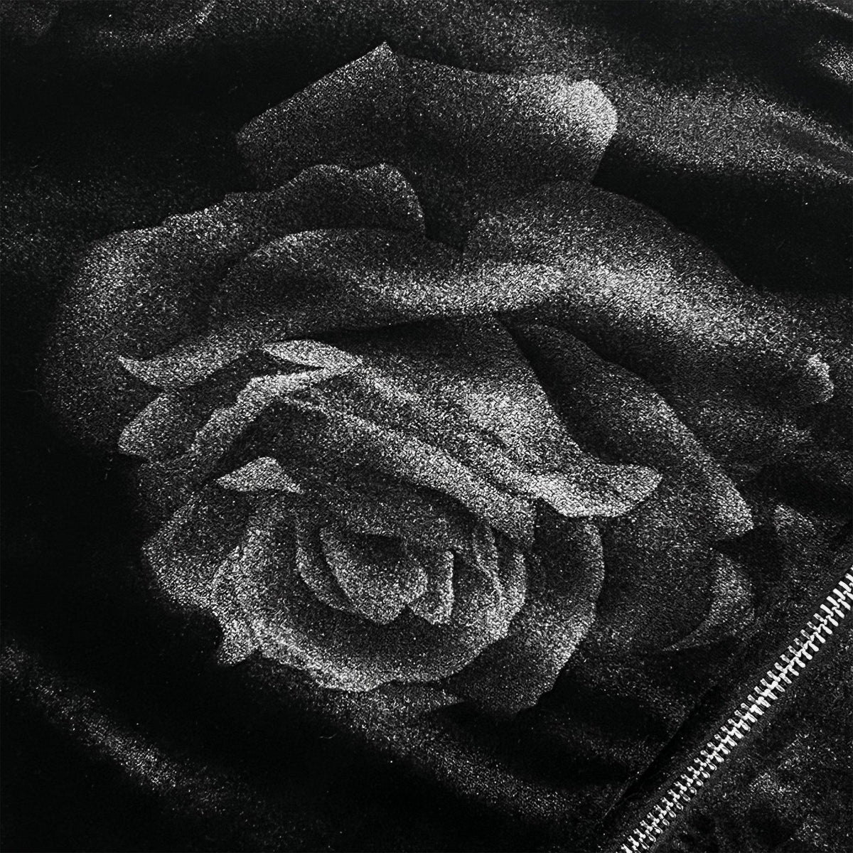 Rose Velvet Bomber Jacket