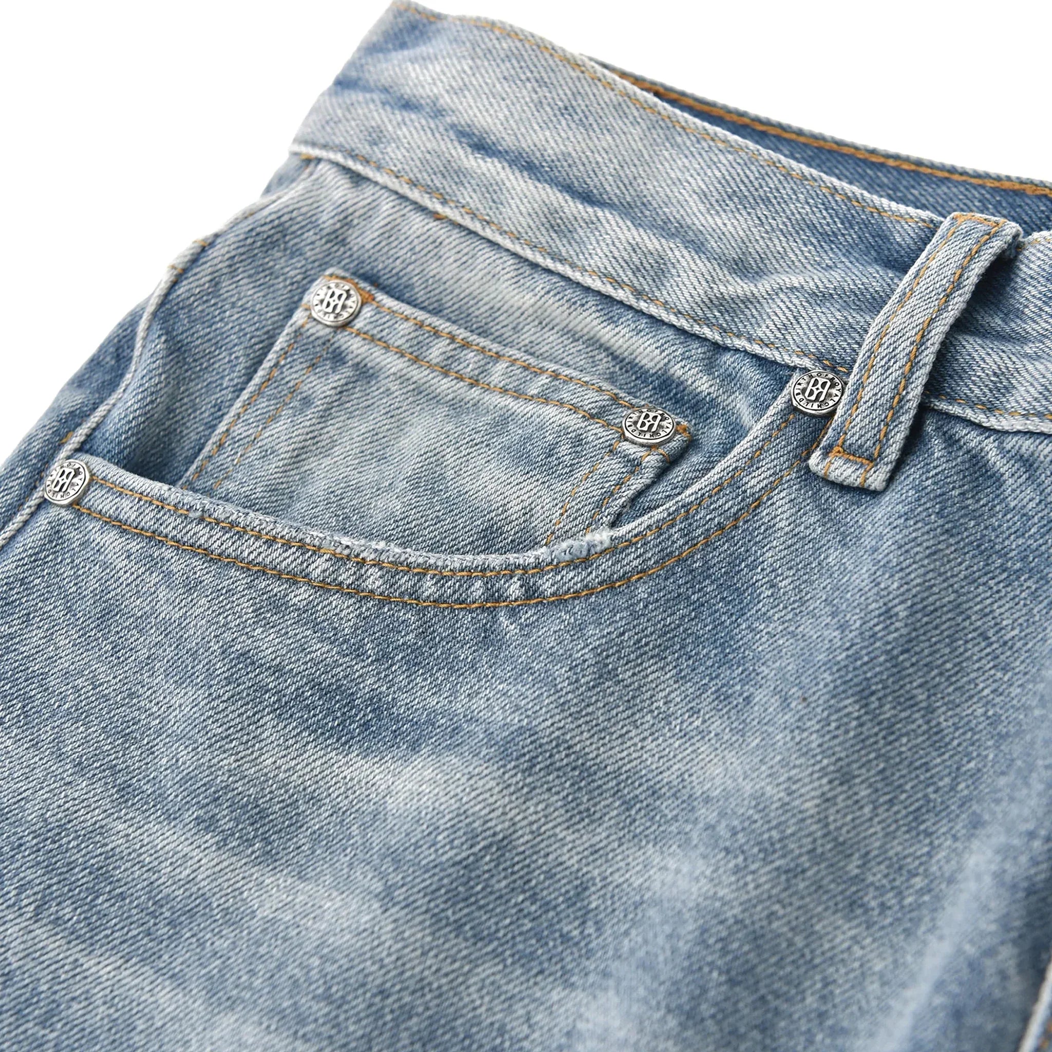 Fireworks Washed Denim - BIRTH OF ROYAL CHILD - VENTURER