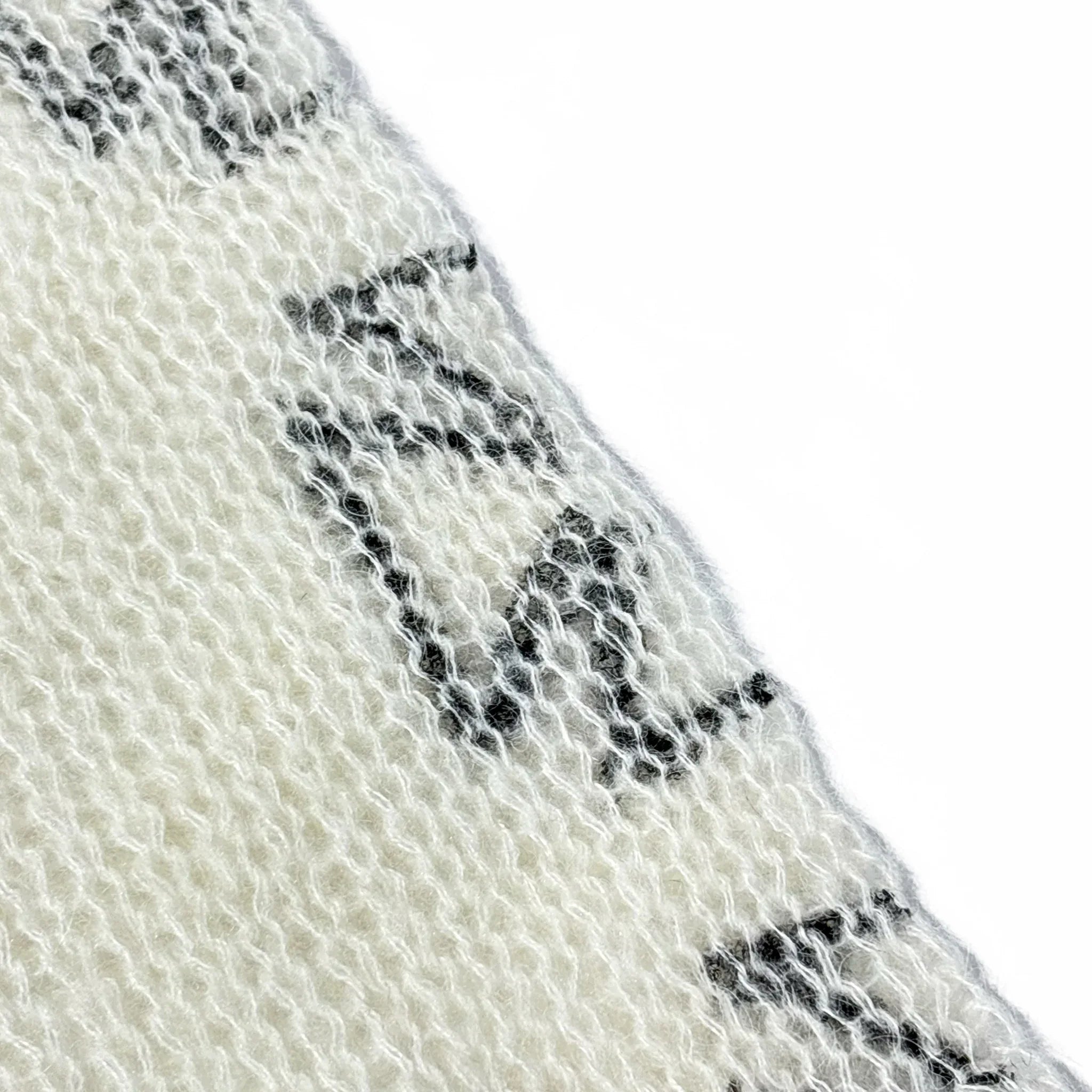 ASKYURSELF (アスクユアセルフ)商品ページ - Loose Cross Knit - Ecru