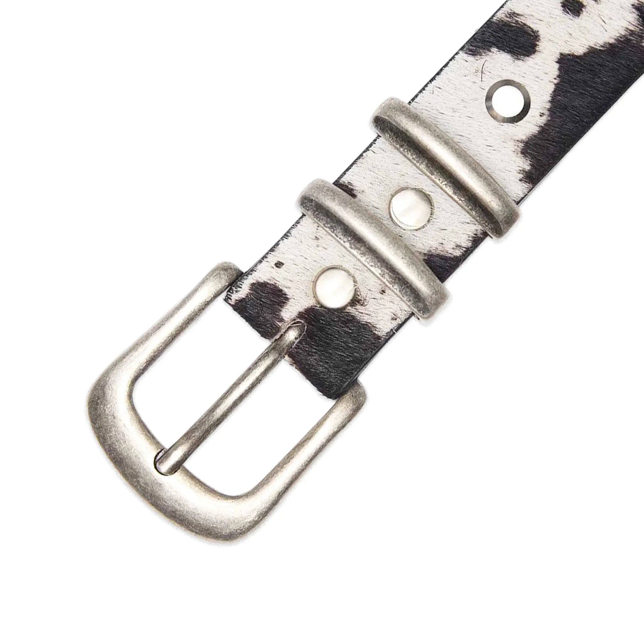 Cow Hide Rodeo Belt - REPRESENT - VENTURER