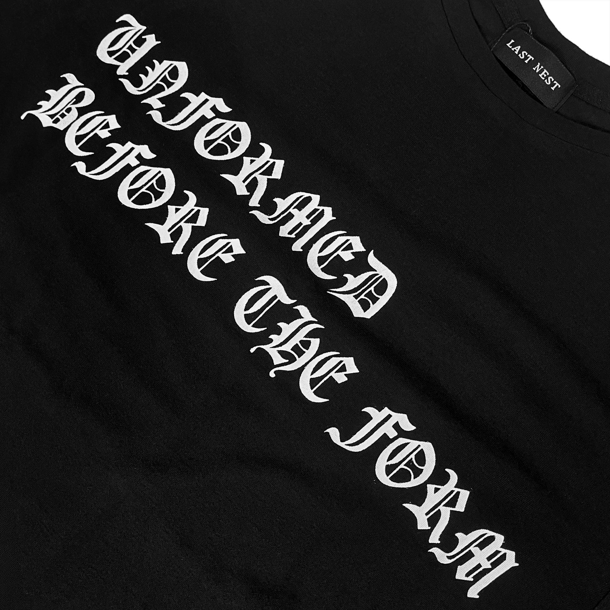 Old English See-through LS T-Shirt