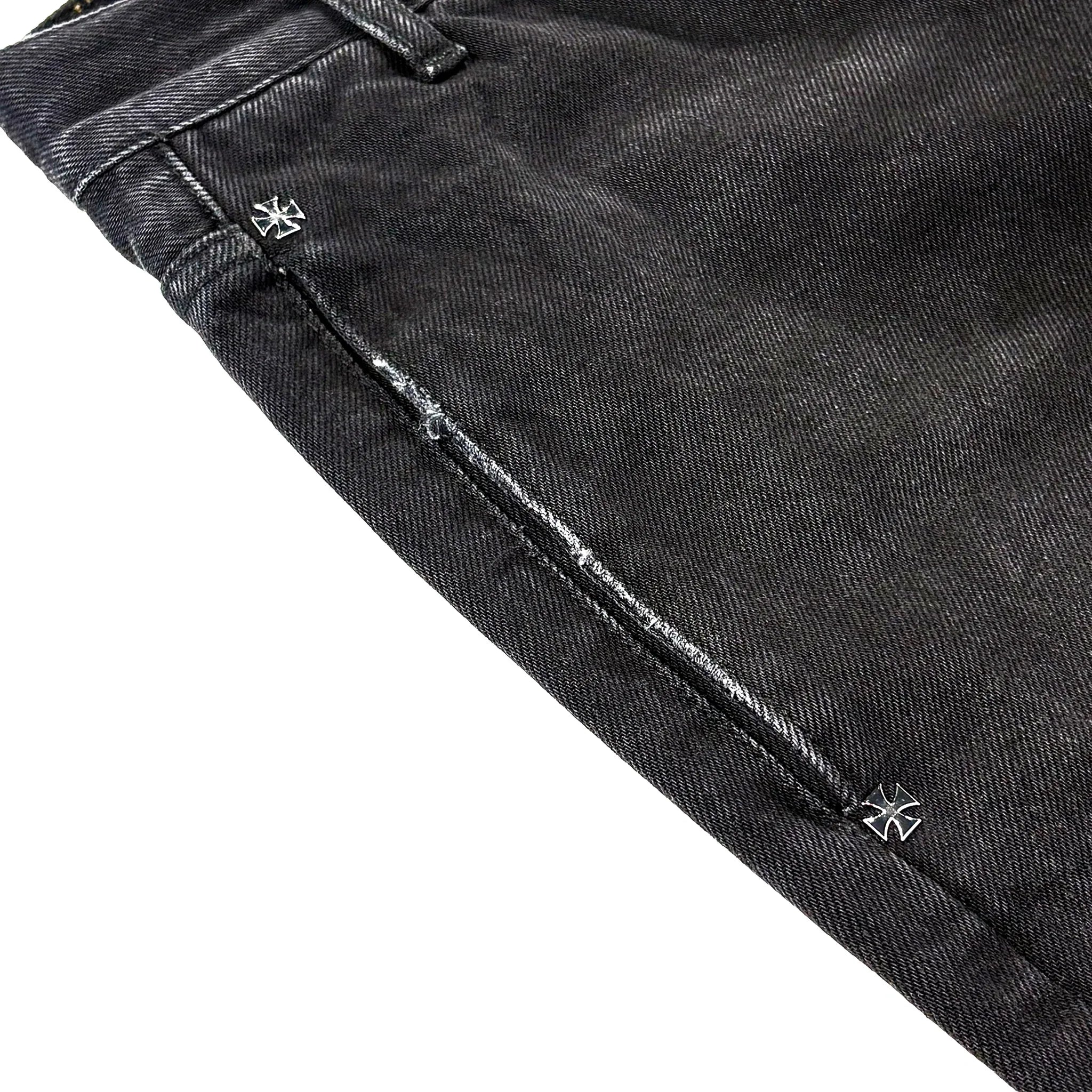 Cross Patch Baggy Jeans