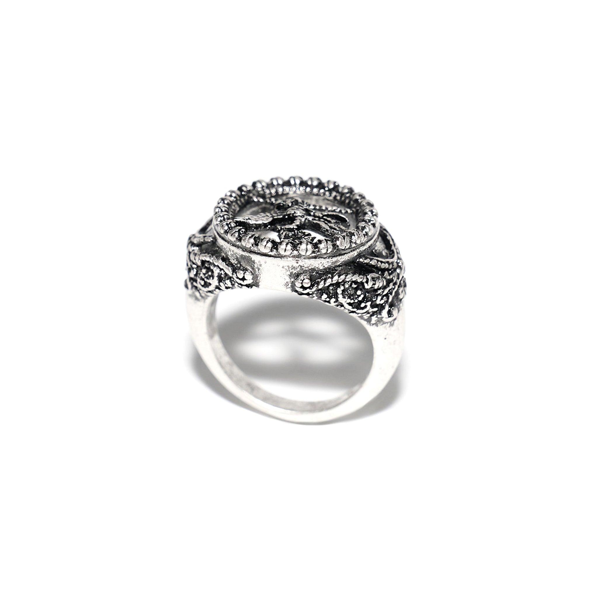 Eagle Iron Cross Ring