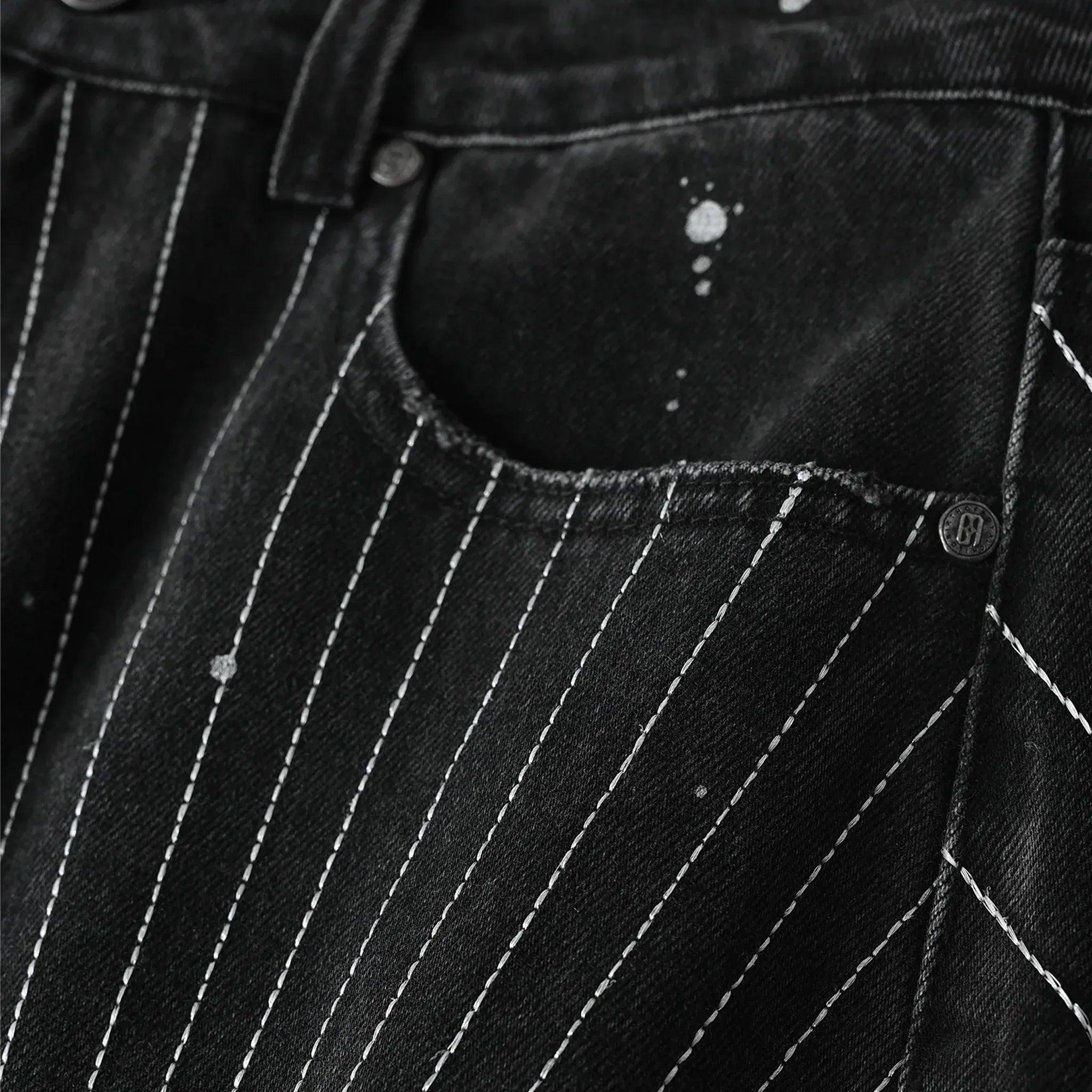 Radiant Beam Denim Pants - BIRTH OF ROYAL CHILD - VENTURER