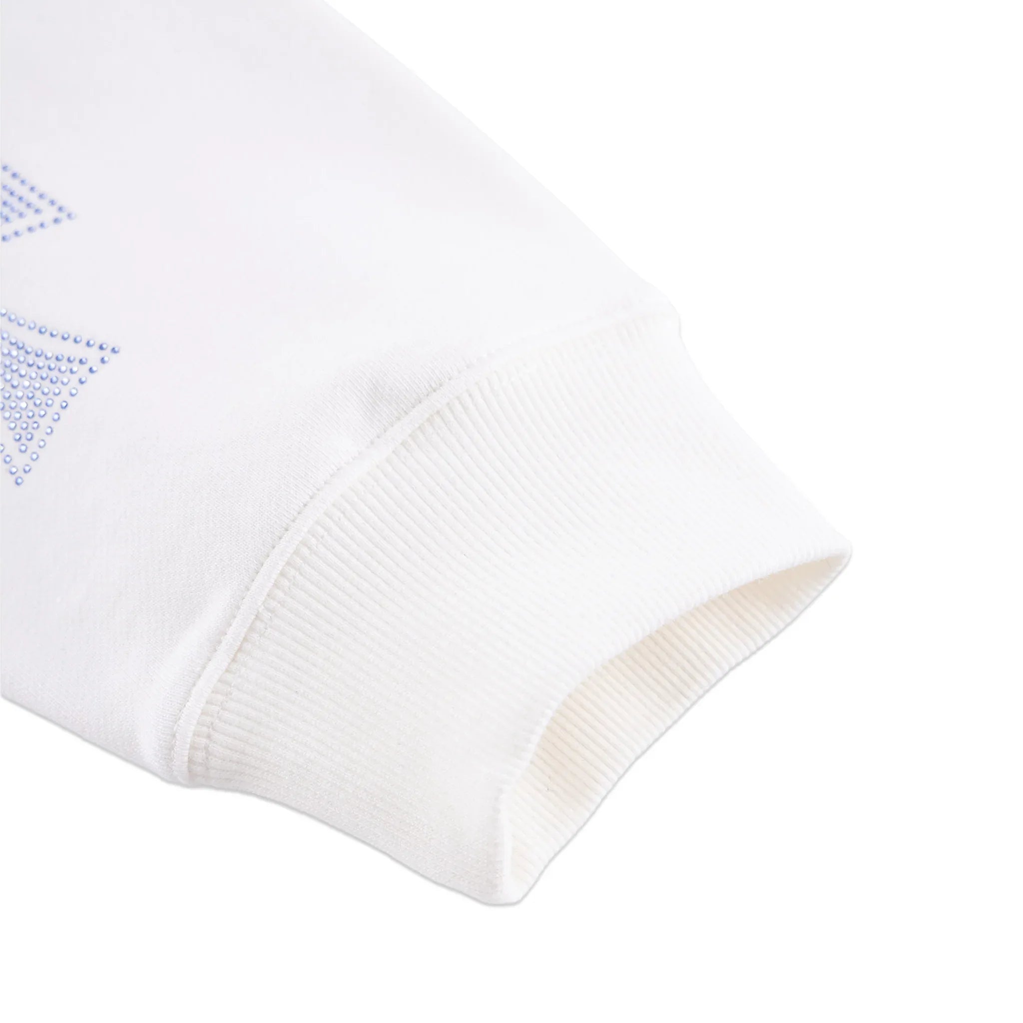 Cross Rhinestone Zip Up Hoodie - UNKNOWN LONDON - VENTURER