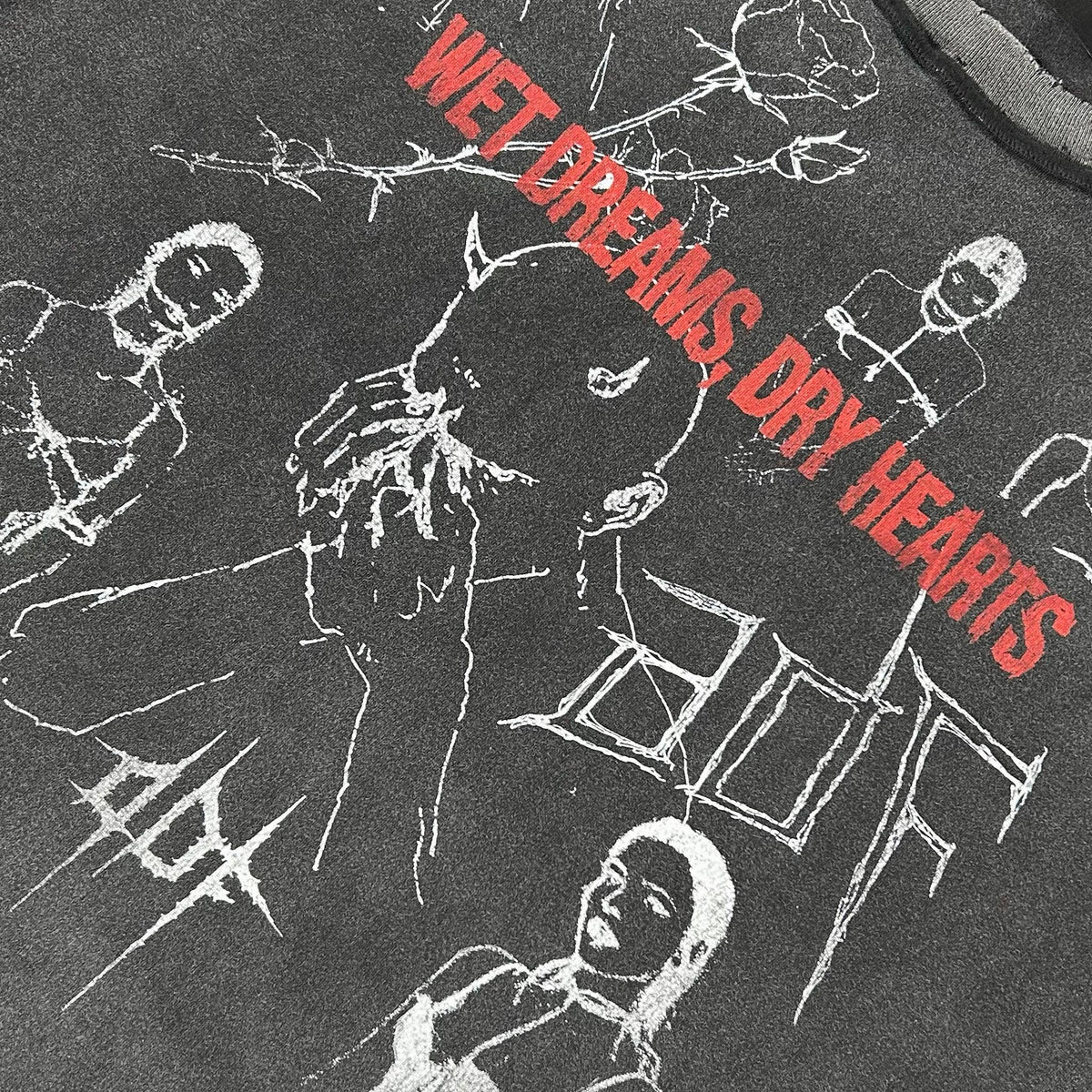Wet Dreams Dry Hearts Vintage Cropped T-Shirt