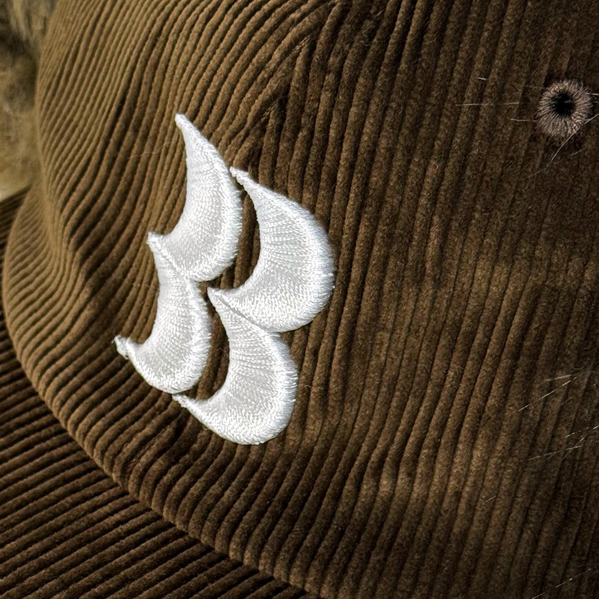 Corduroy BB Logo Flight Cap