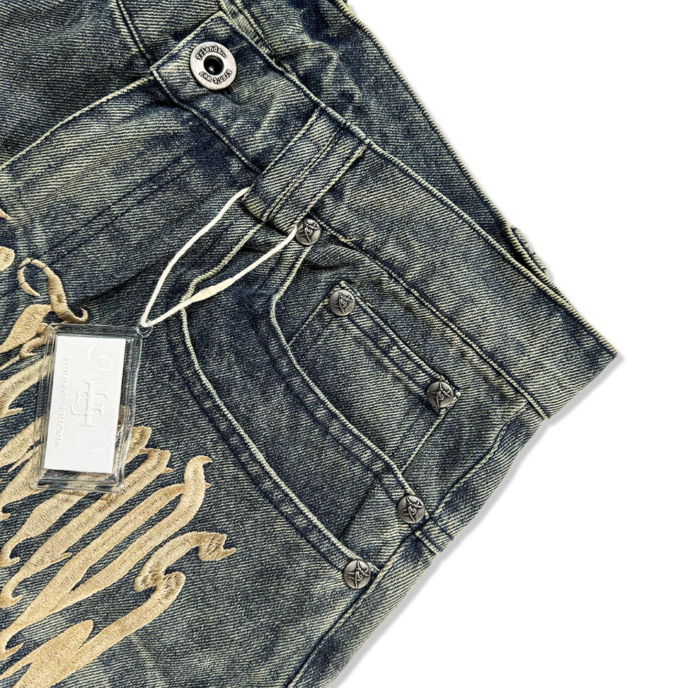 Eyethought 2.0 Distressed Baggy Denims
