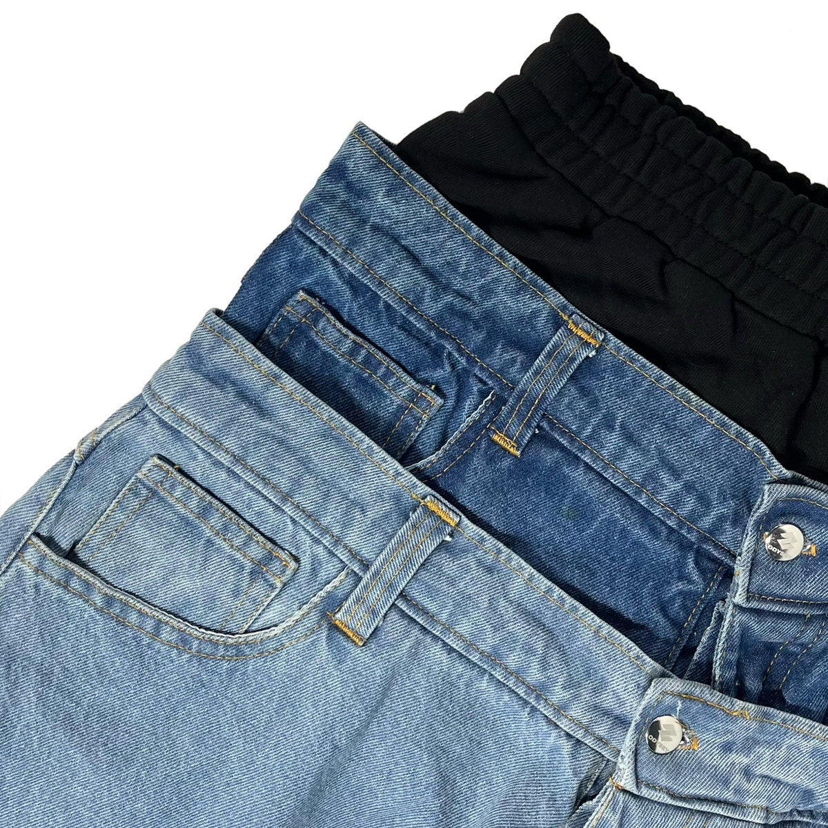 Triple Stack Cheetah Jeans