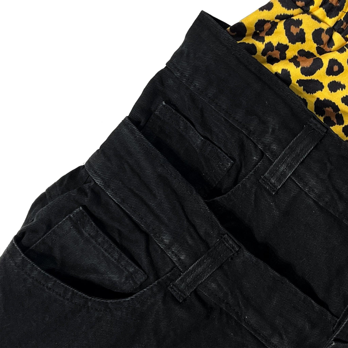 Triple Stack Cheetah Jeans