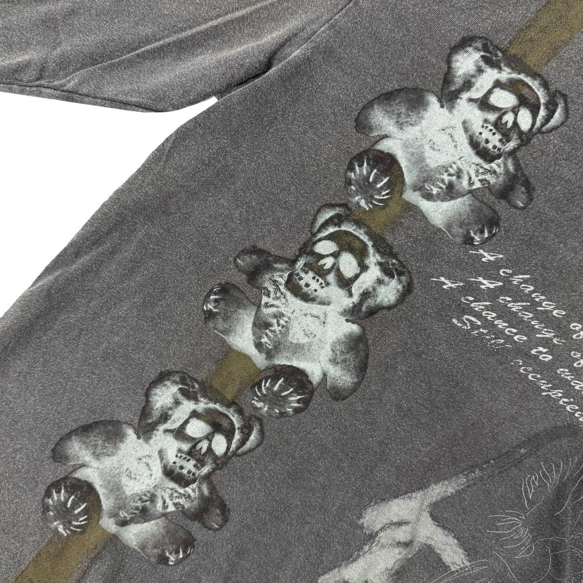 Studded Graphic Long-Sleeve Tee