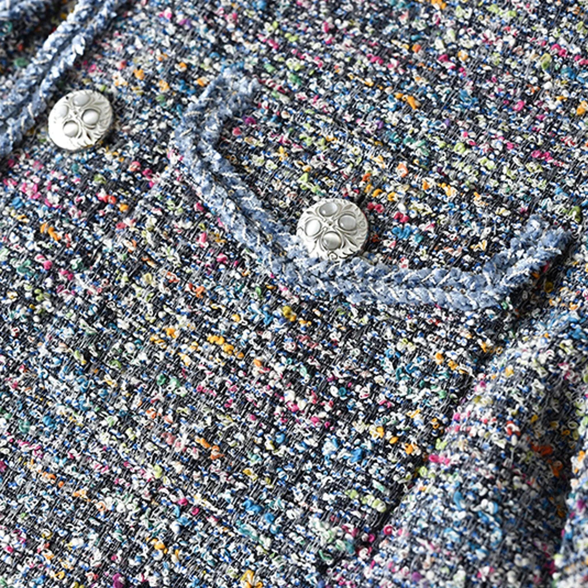 Boucle Tweed Short Jacket - BIRTH OF ROYAL CHILD - VENTURER