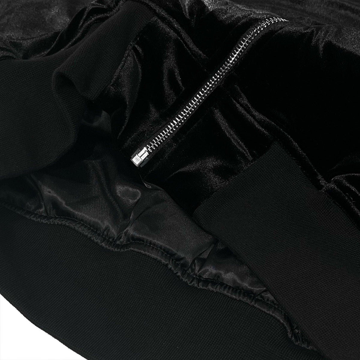 Rose Velvet Bomber Jacket