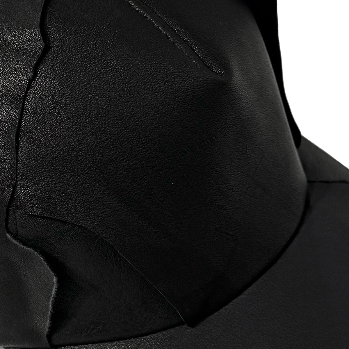 Unformed Learther Cap