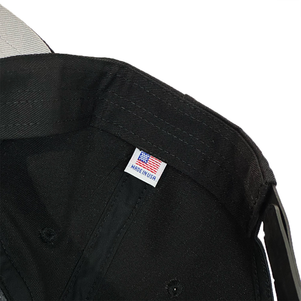 LA Emb Heart Studs Snapback