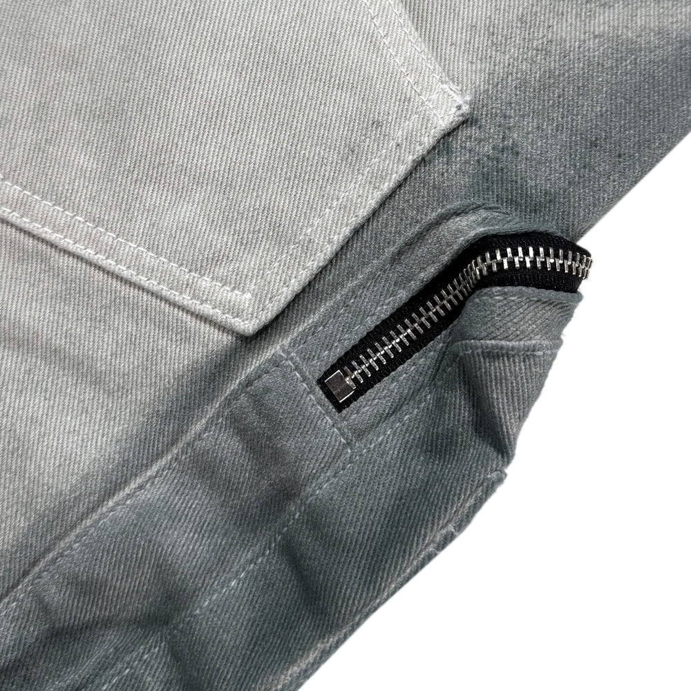 Double Pocket Hand Washing Flare Pants